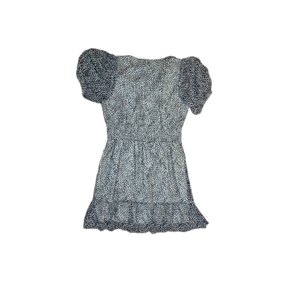 Express Black And White Pattern Mini Dress, Size M - Picture 2 of 2